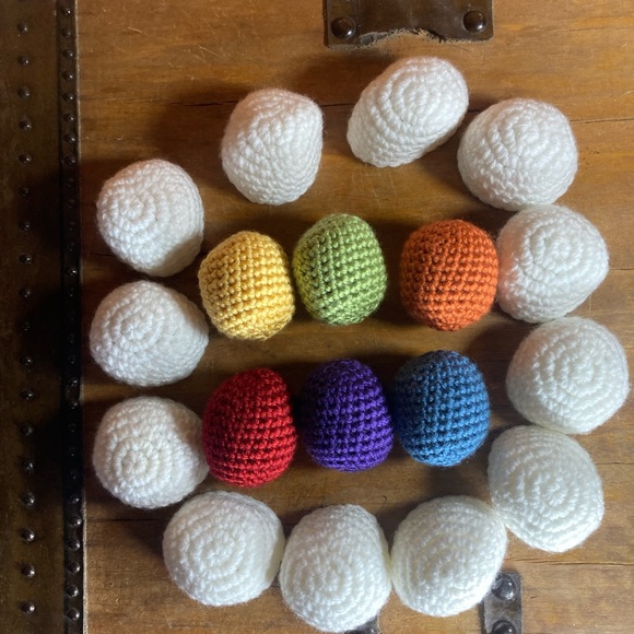 Chicks and eggs in nest crochet - Picture 4 of 10